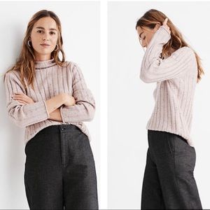 Madewell Donegal Evercrest Turtleneck Sweater Size XS